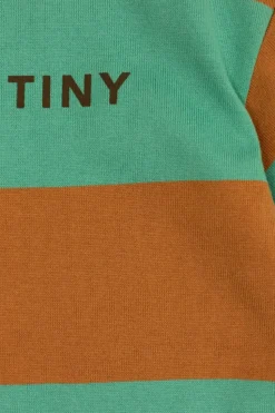Tinycottons MULTIKOLOR Kombinezon ze wzorem w pasy