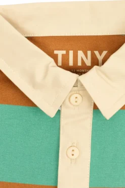 Tinycottons MULTIKOLOR Kombinezon ze wzorem w pasy