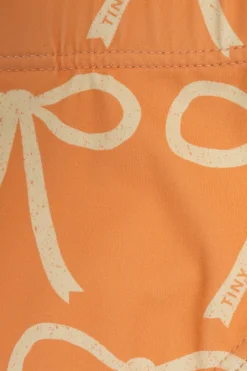 Tinycottons POMARAŃCZOWY Dwuczęściowy kostium kąpielowy