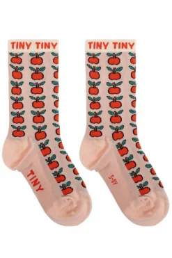 Tinycottons RÓŻOWY Skarpety z logo