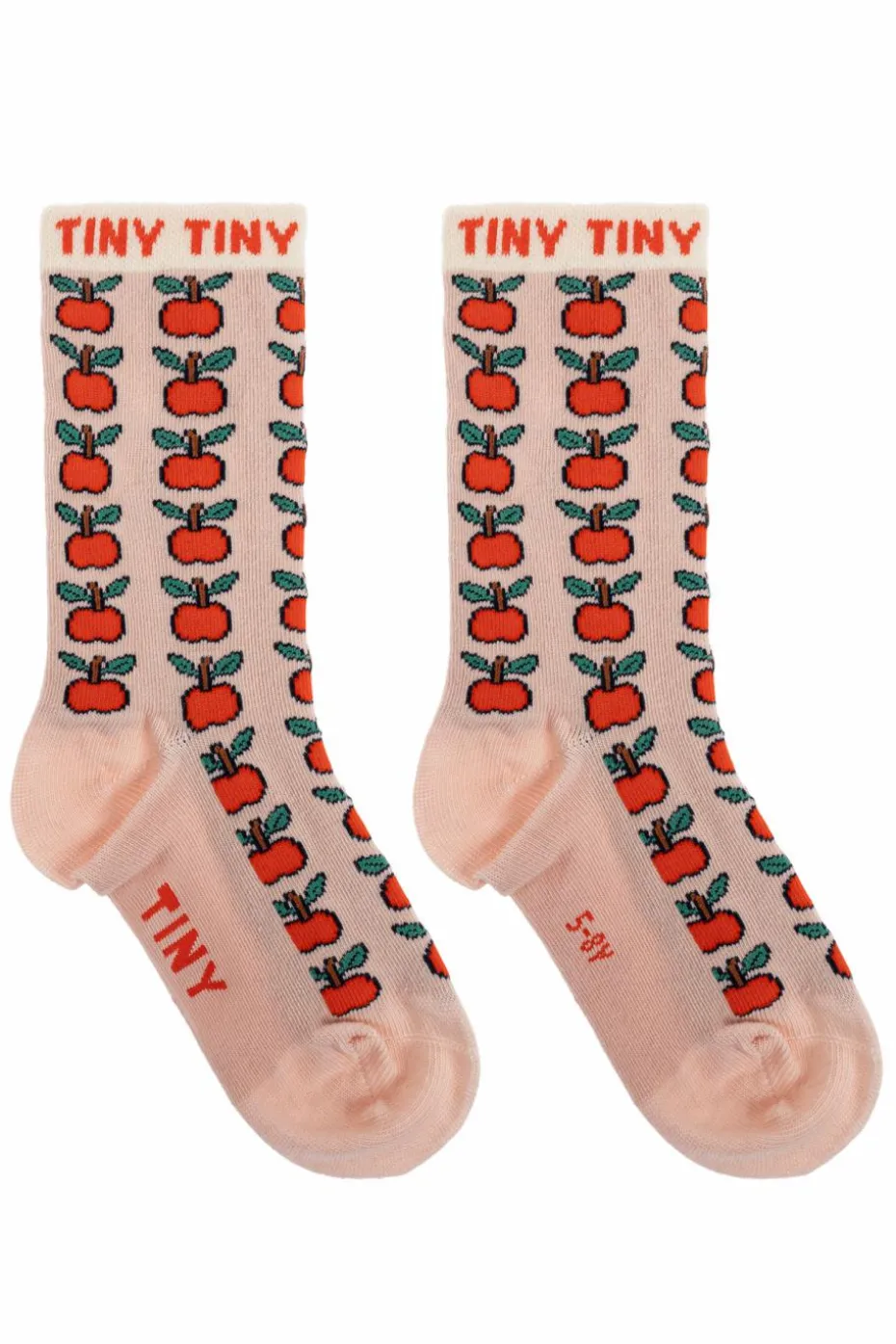 Tinycottons RÓŻOWY Skarpety z logo