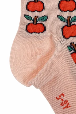 Tinycottons RÓŻOWY Skarpety z logo