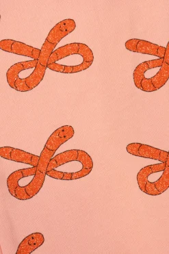 Tinycottons RÓŻOWY Spodnie ze wzorem