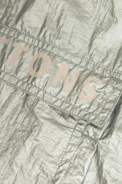 Tinycottons SREBRNY Kurtka z logo