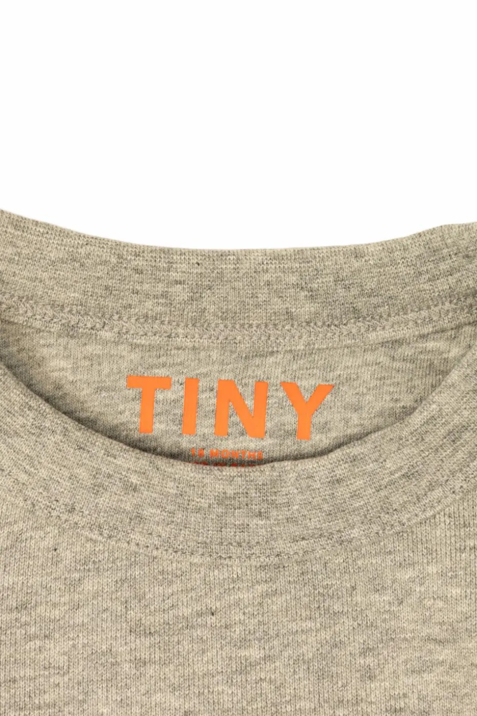 Tinycottons SZARY Bluza z nadrukiem