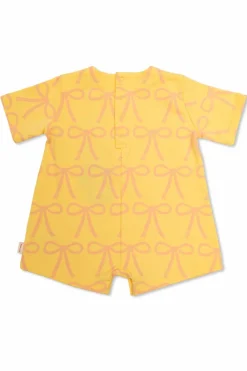 Tinycottons ŻÓŁTY Bawełniany rampers