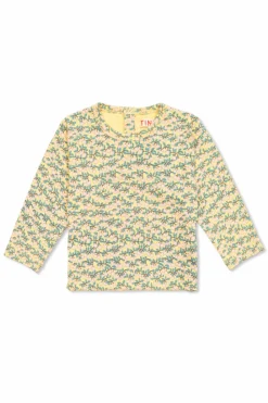 Tinycottons ŻÓŁTY Bluza ze wzorem