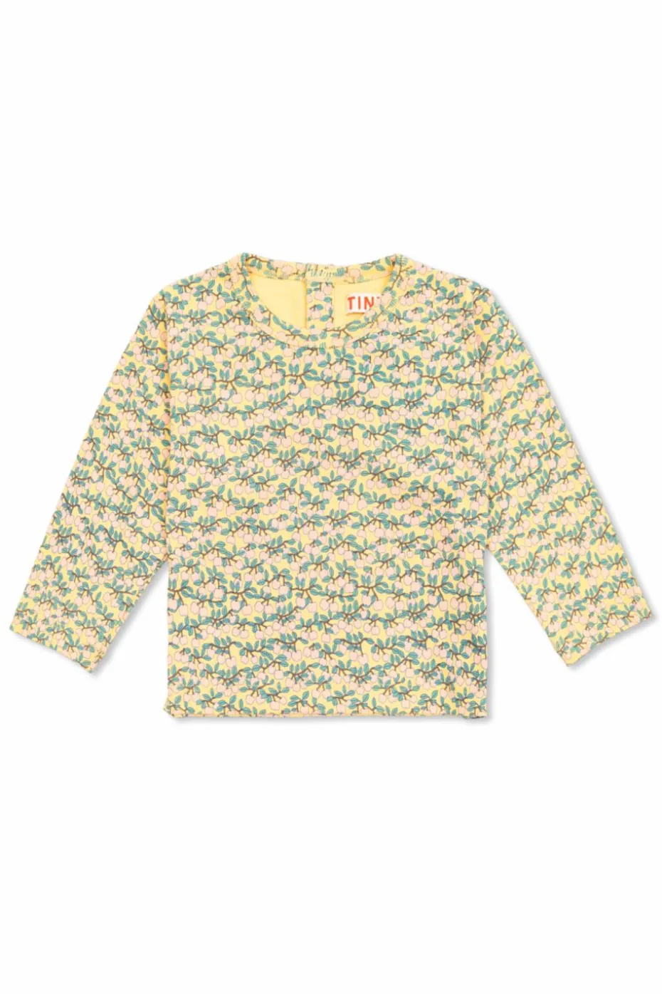 Tinycottons ŻÓŁTY Bluza ze wzorem