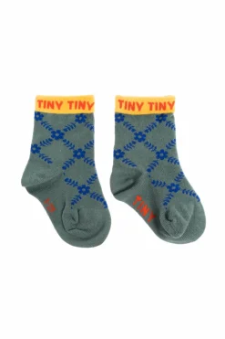 Tinycottons ZIELONY Skarpety z logo