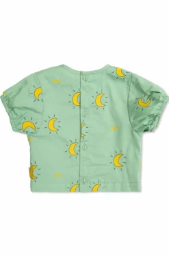 Tinycottons ZIELONY Top z logo