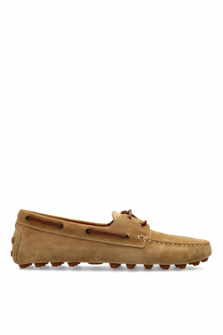 Tod’s beżowy Zamszowe mokasyny