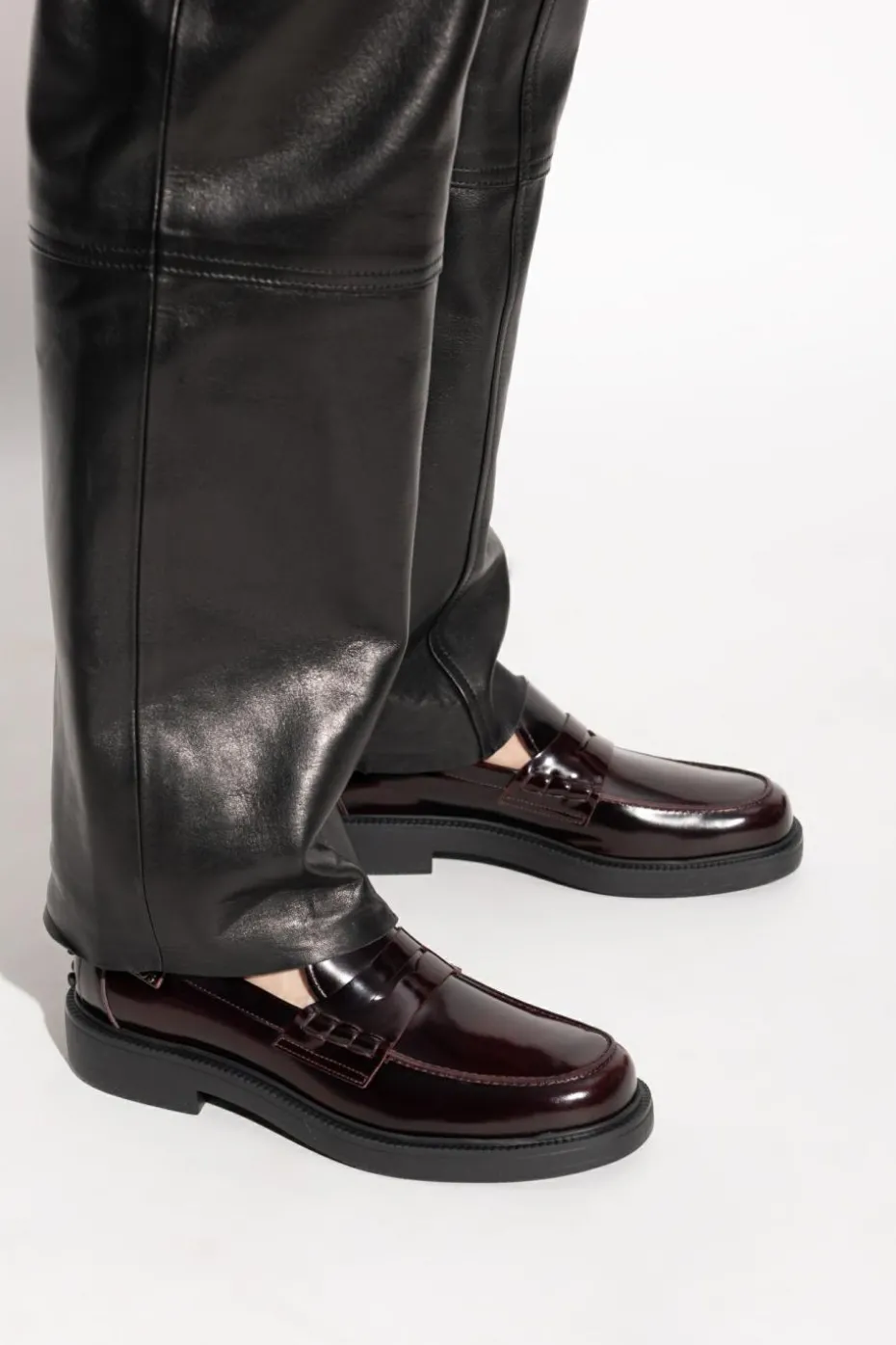 Tod’s BORDO Skórzany buty typu `loafers`