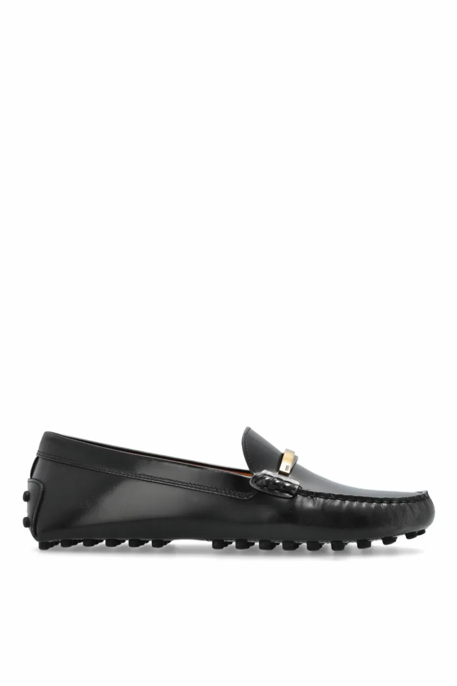 Tod’s CZARNY Skórzane mokasyny