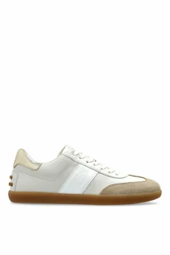 Tod’s kremowy Buty sportowe `Tabs`