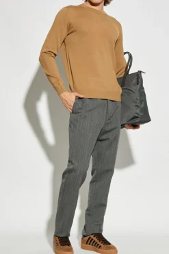 Tod’s SZARY Spodnie w kant