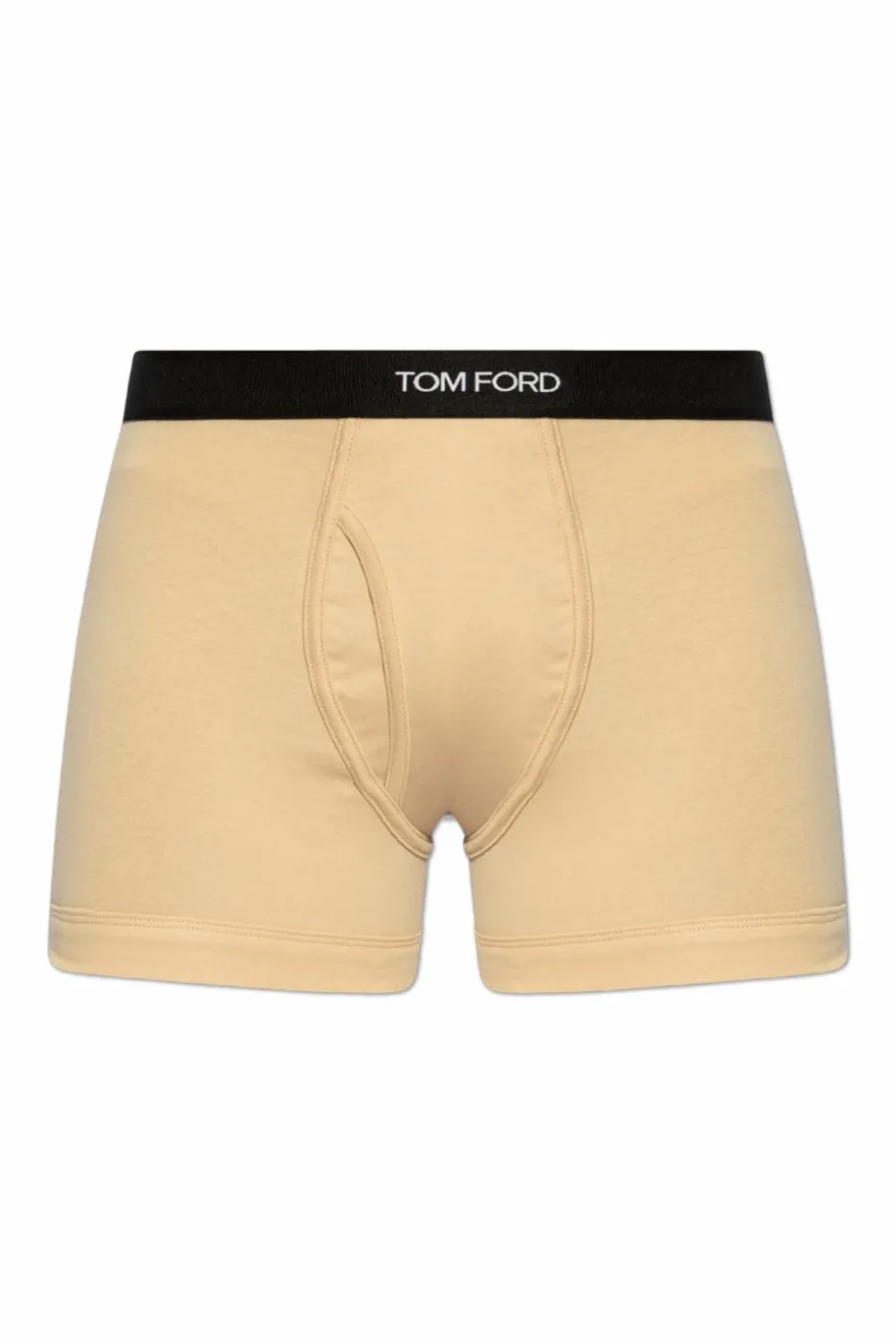 Tom Ford beżowy Bawełniane bokserki