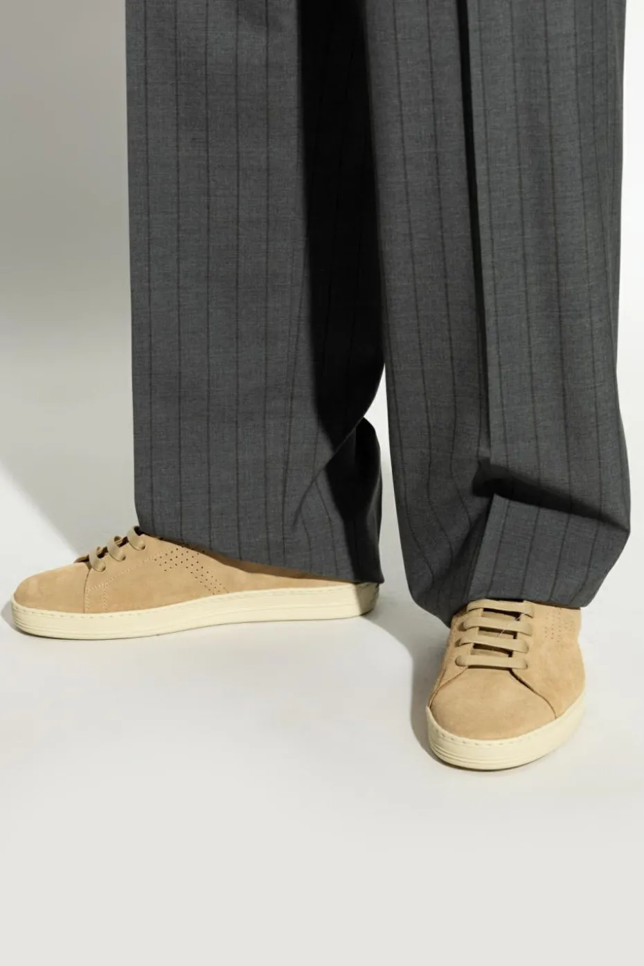 Tom Ford beżowy Buty sportowe