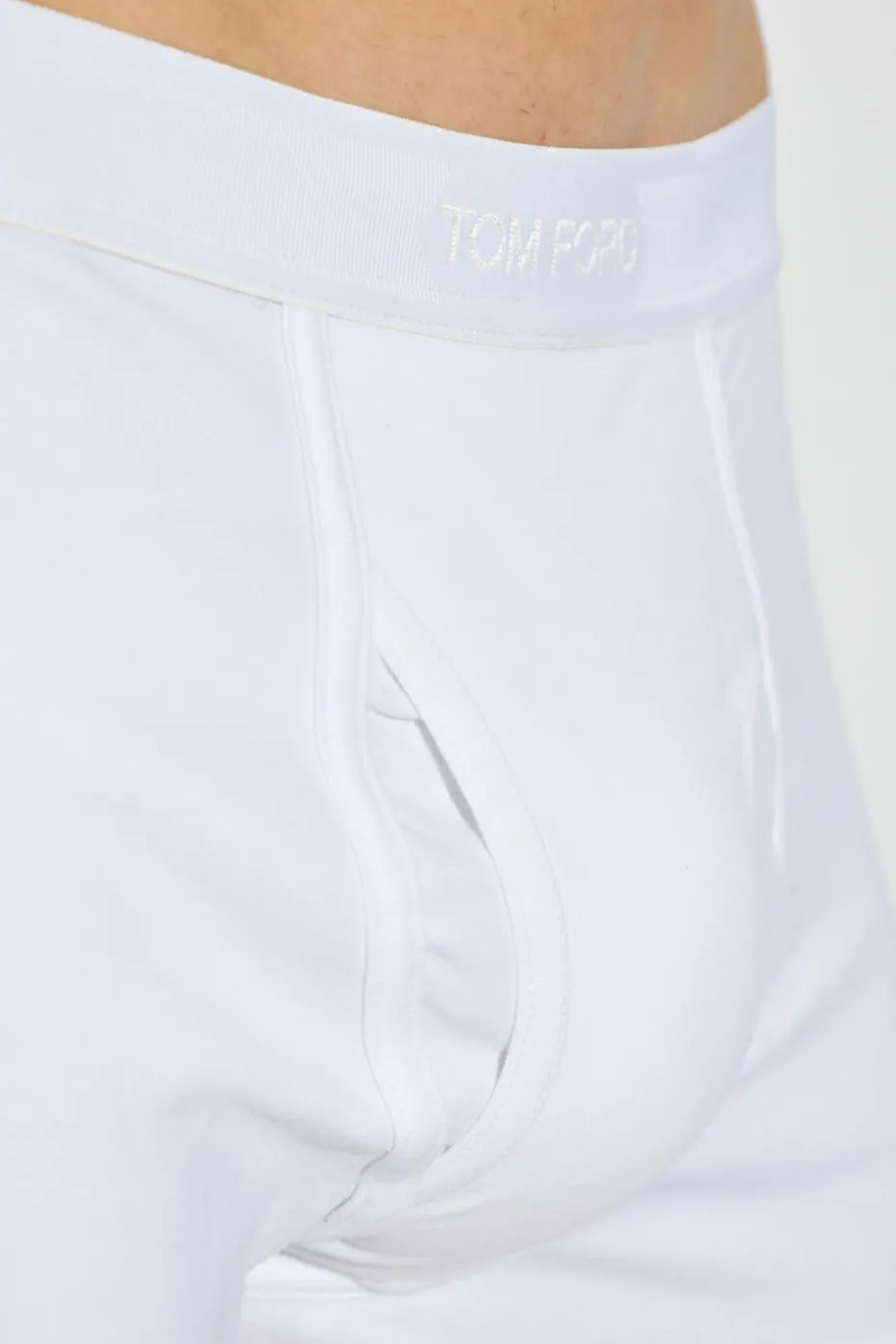 Tom Ford BIAŁY Bokserki z logo