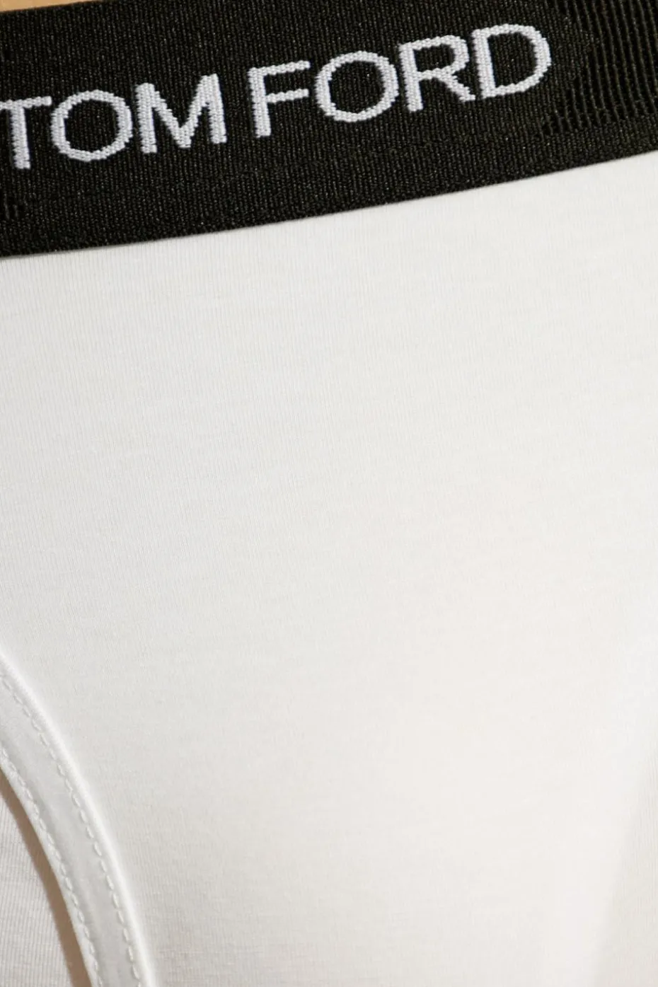 Tom Ford BIAŁY Dwupak bokserek z logo