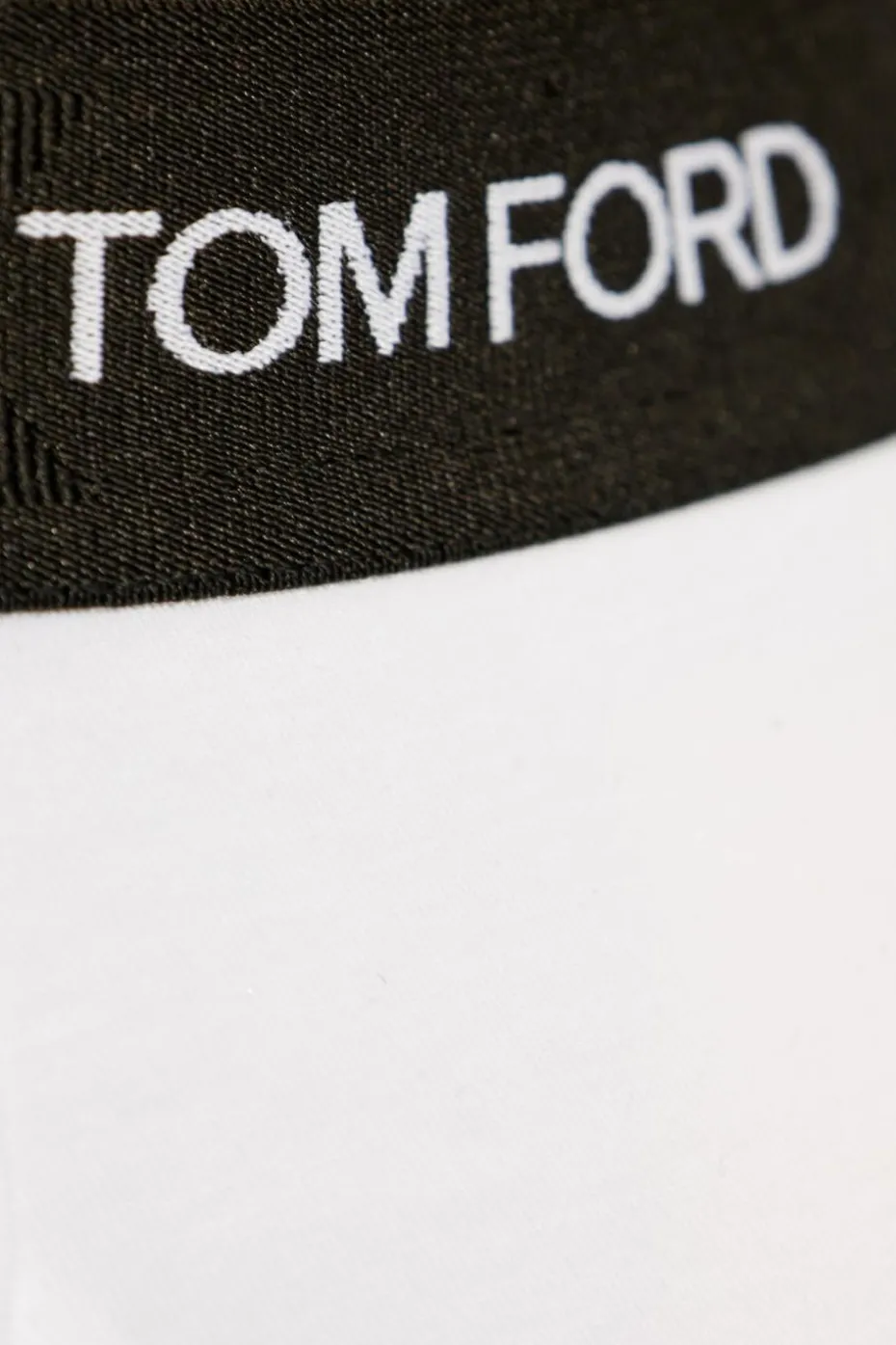Tom Ford BIAŁY Dwupak slipów z logo