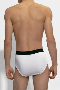 Tom Ford BIAŁY Dwupak slipów z logo