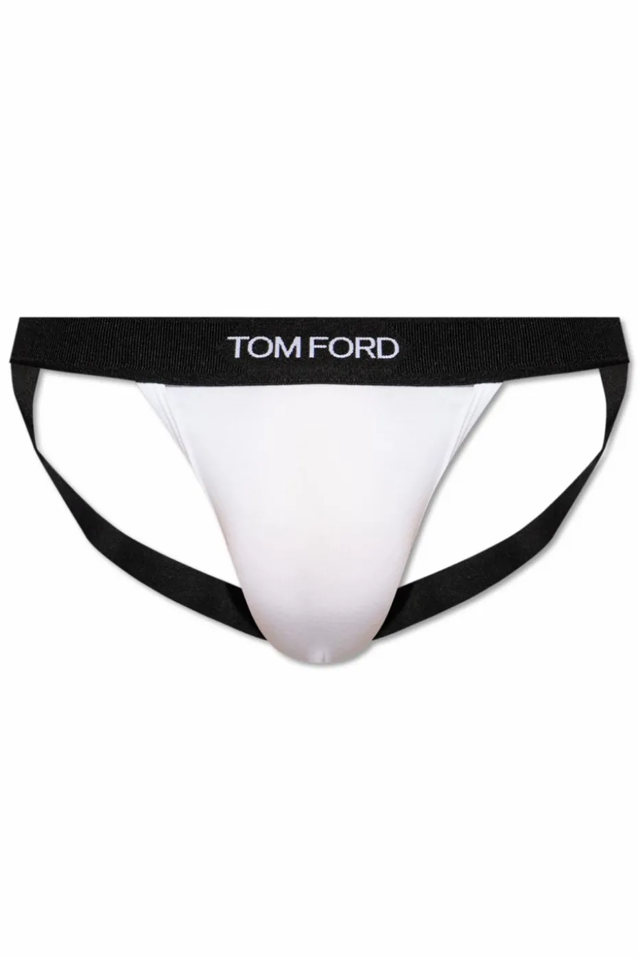 Tom Ford BIAŁY Jockstrapy z logo