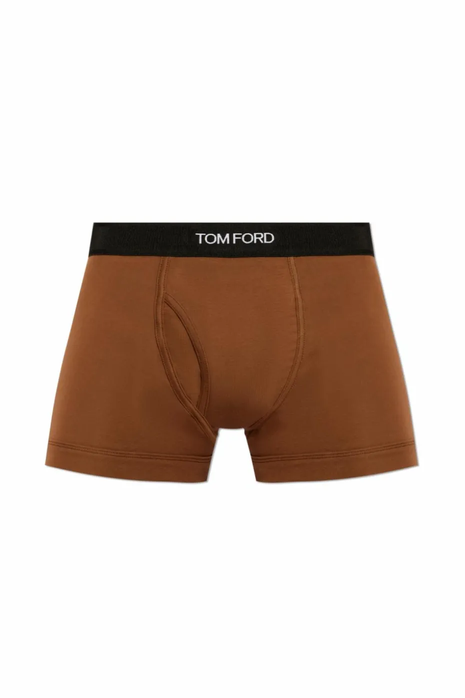 Tom Ford BRĄZOWY Bokserki z logo