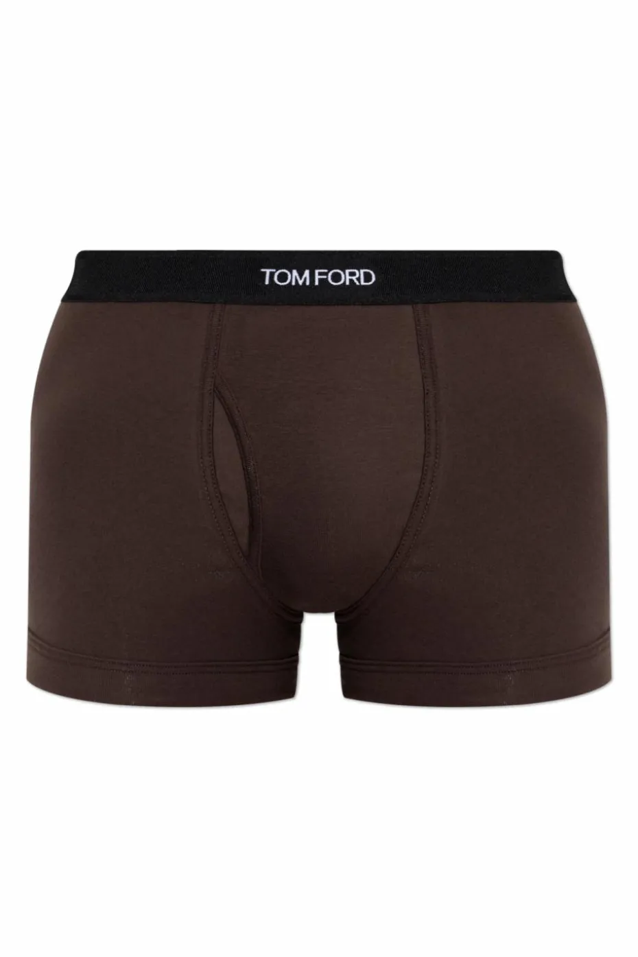 Tom Ford BRĄZOWY Bokserki z logo