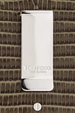Tom Ford BRĄZOWY Etui na karty