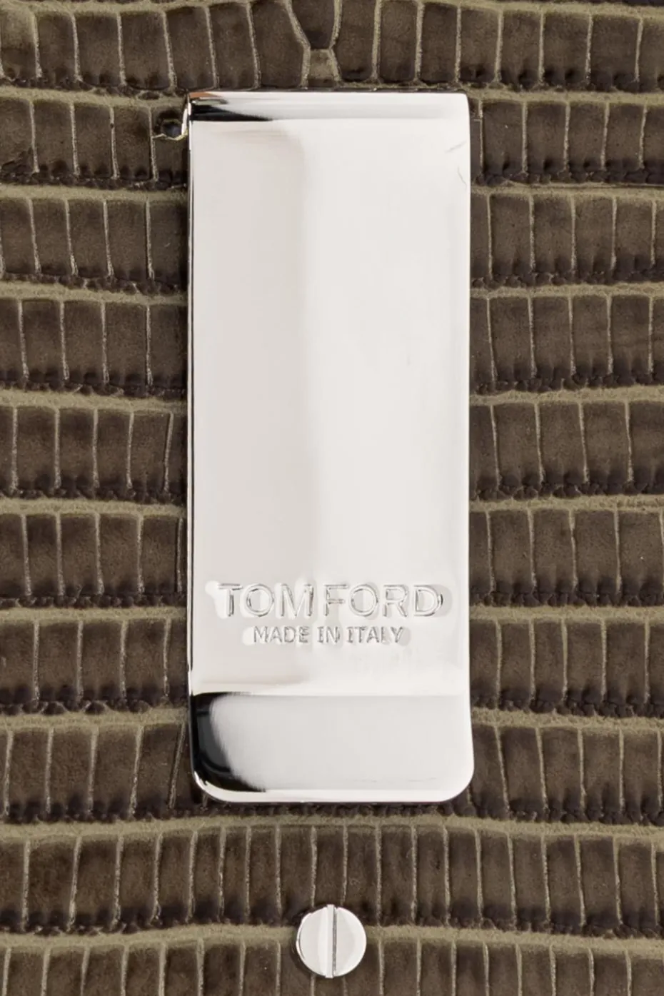 Tom Ford BRĄZOWY Etui na karty