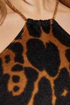 Tom Ford BRĄZOWY Jednoczęściowy kostium kąpielowy
