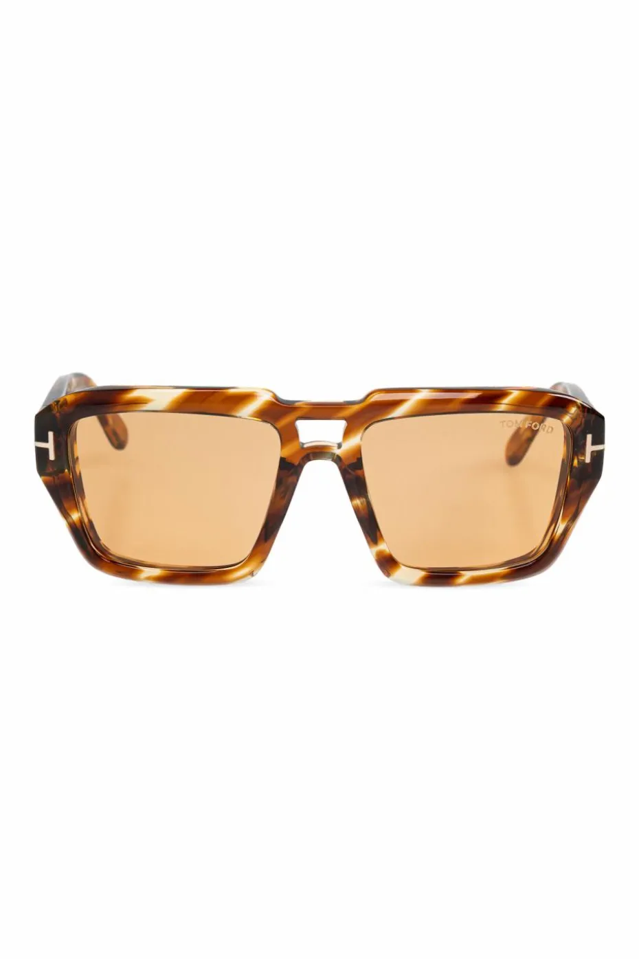 Tom Ford BRĄZOWY Okulary przeciwsłoneczne z kolekcji `Icon`