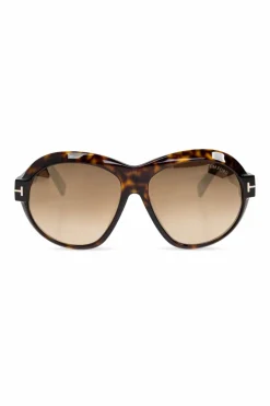 Tom Ford BRĄZOWY Okulary przeciwsłoneczne