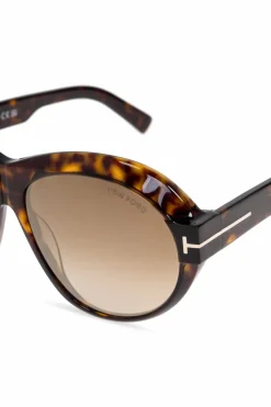Tom Ford BRĄZOWY Okulary przeciwsłoneczne