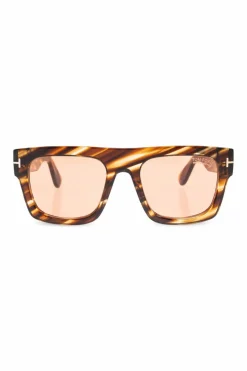 Tom Ford BRĄZOWY Okulary przeciwsłoneczne