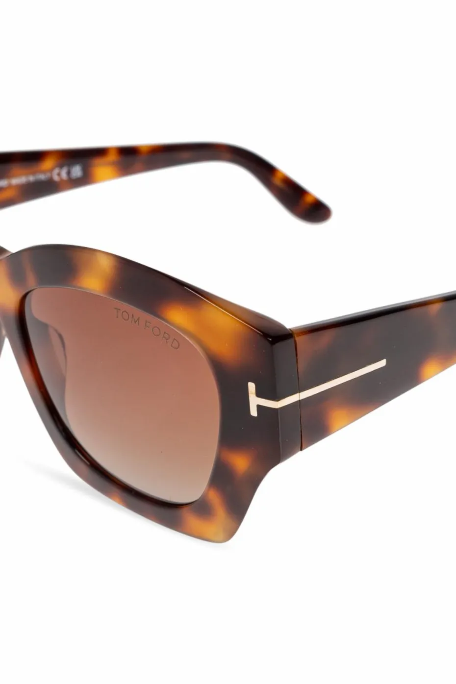 Tom Ford BRĄZOWY Okulary przeciwsłoneczne