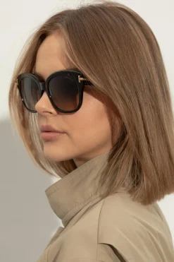 Tom Ford BRĄZOWY Okulary przeciwsłoneczne