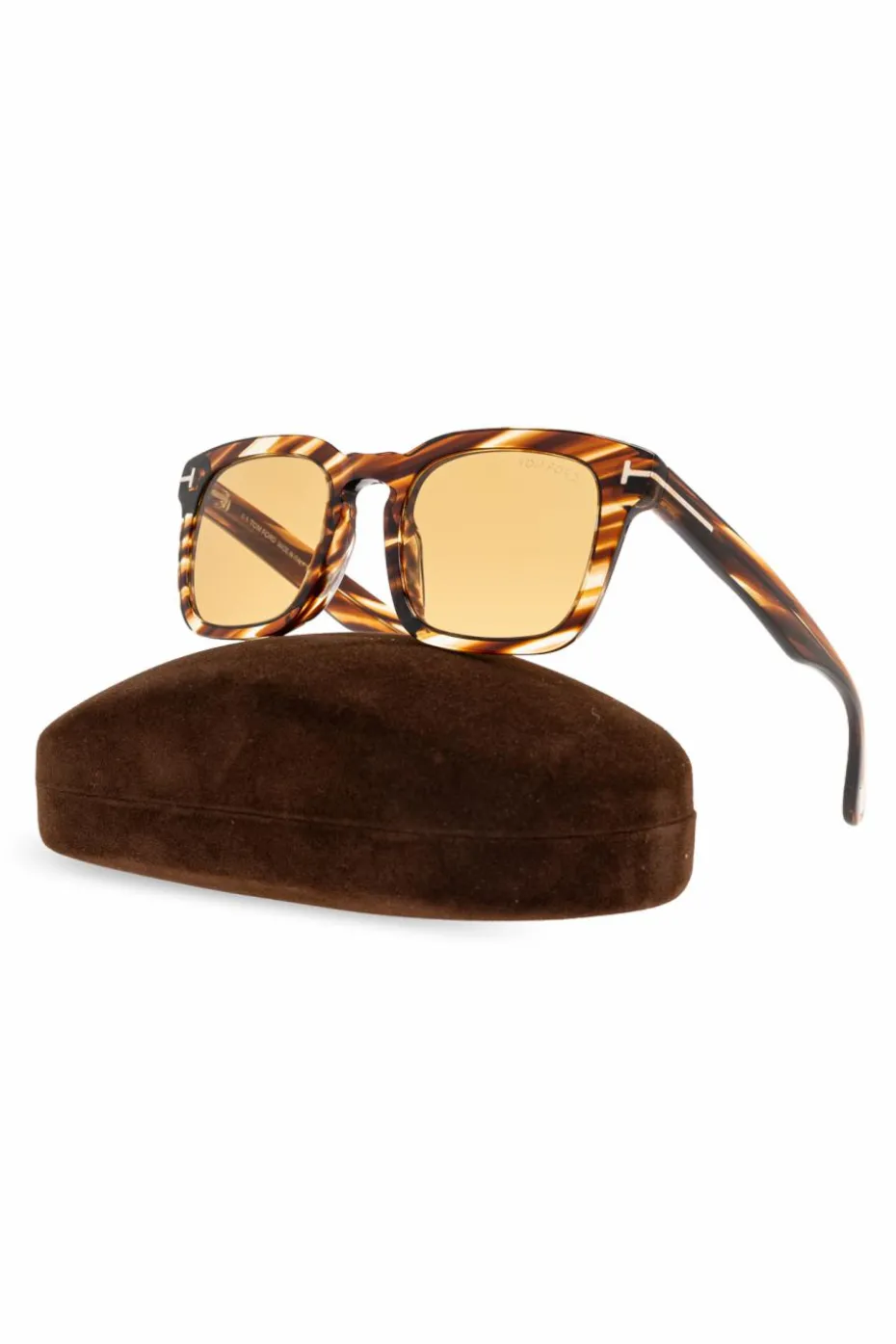 Tom Ford BRĄZOWY Okulary przeciwsłoneczne