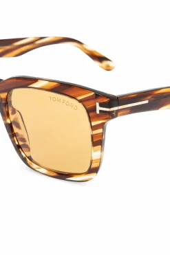 Tom Ford BRĄZOWY Okulary przeciwsłoneczne