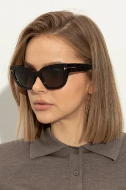 Tom Ford BRĄZOWY Okulary przeciwsłoneczne