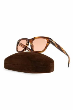Tom Ford BRĄZOWY Okulary przeciwsłoneczne