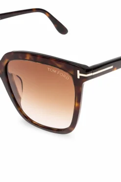 Tom Ford BRĄZOWY Okulary przeciwsłoneczne