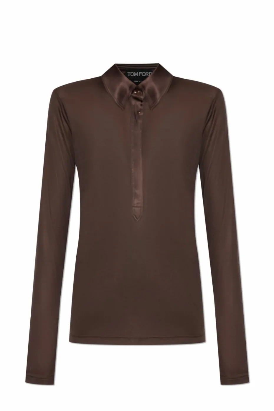 Tom Ford BRĄZOWY Transparenty top
