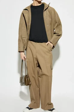 Tom Ford CZARNY Bawełniany sweter z okrągłym dekoltem