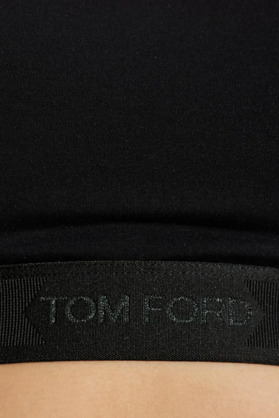 Tom Ford CZARNY Biustonosz z logo
