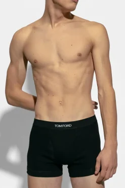 Tom Ford CZARNY Bokserki z logo