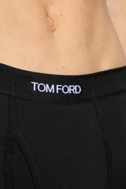 Tom Ford CZARNY Dwupak bokserek z logo