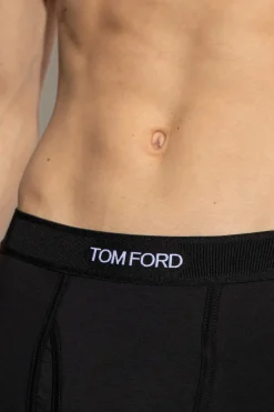 Tom Ford CZARNY Dwupak bokserek z logo