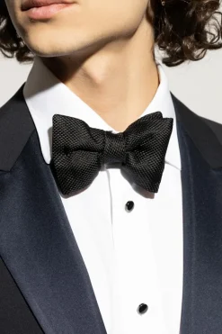 Tom Ford CZARNY Jedwabna mucha