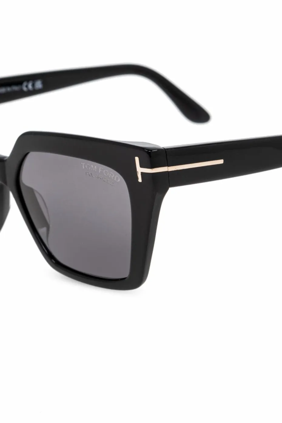 Tom Ford CZARNY Okulary przeciwsłoneczne `Winona` z polaryzacją
